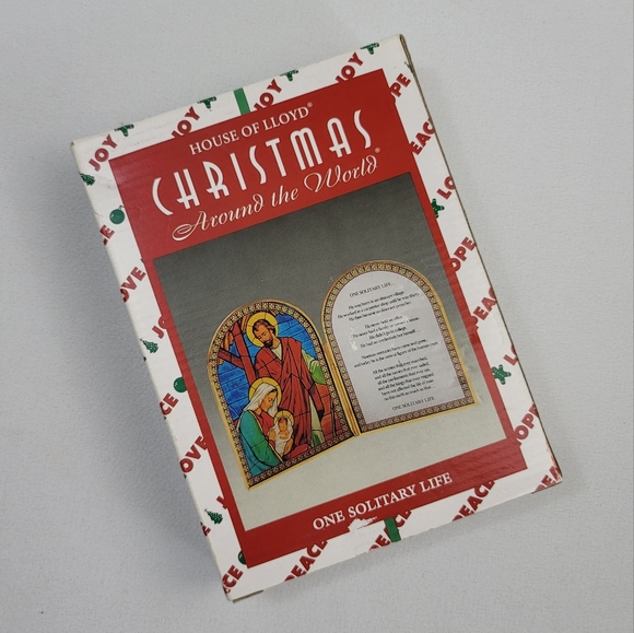 House Of Lloyd Christmas Around The World ONE SOLITARY LIFE 542368 - Picture 8 of 11